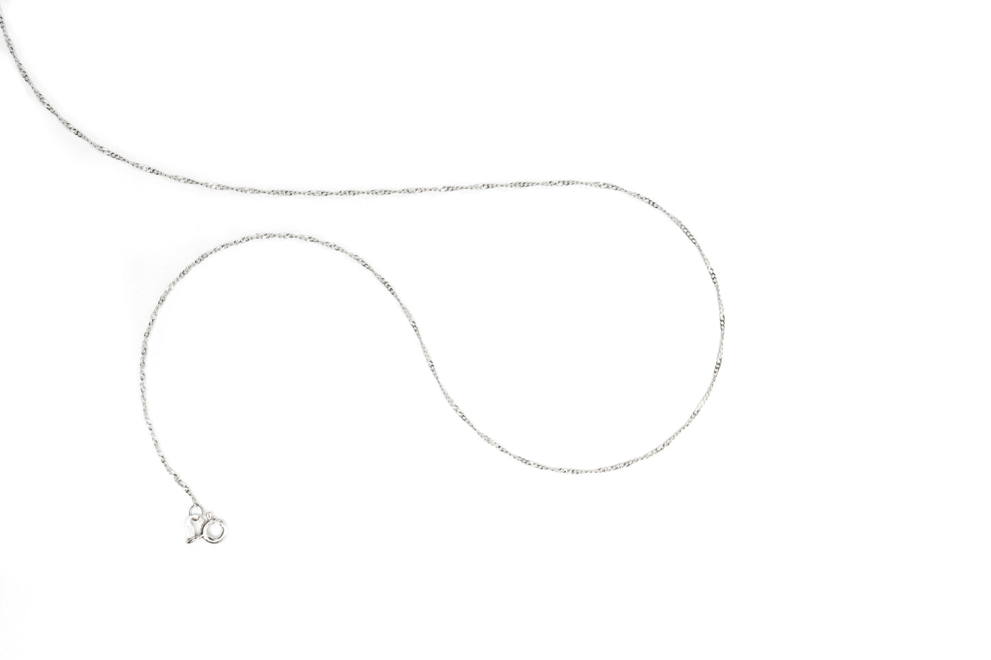 Twist Chain Necklace 16"